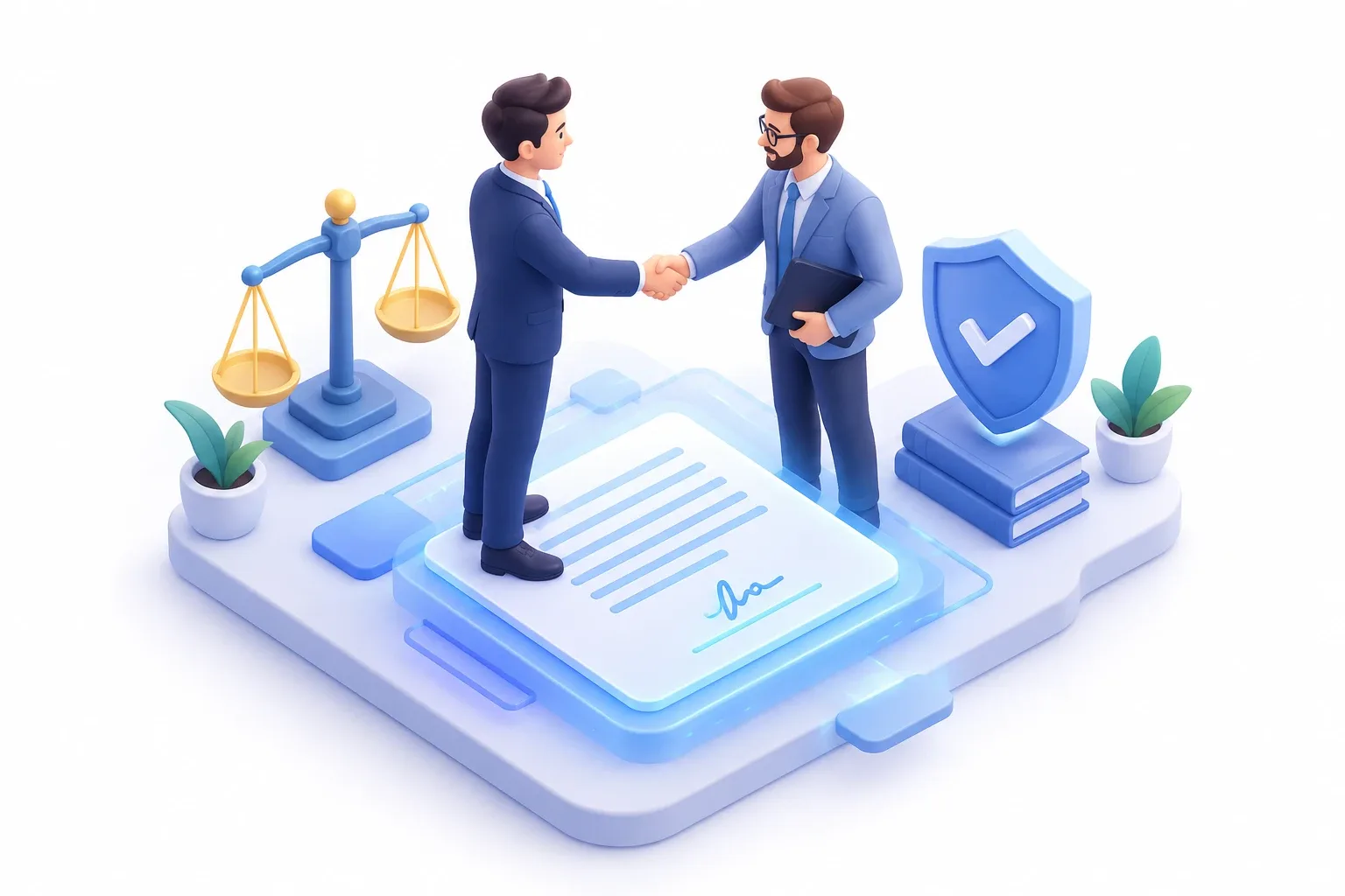 همکاری قانونی و شفاف با شریک تجاری